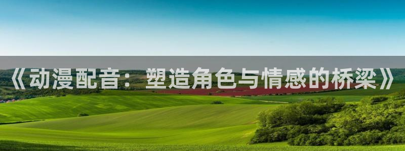 美妙天堂动漫观看：《动漫配音：塑造角色与情感的桥梁》